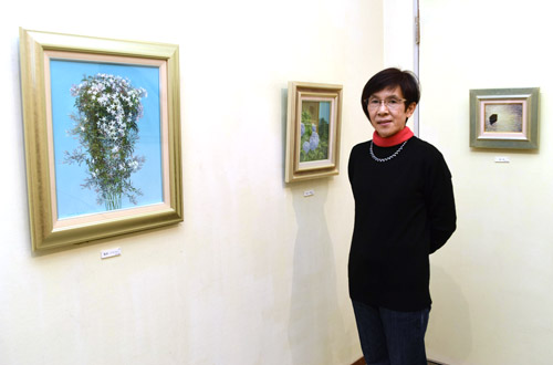 web◎P説・三重画廊で長谷祥子さん個展
