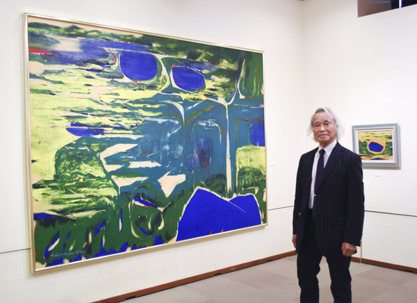 web08◎P説・三重画廊で島橋宗文さん二年ぶり個展始まる1