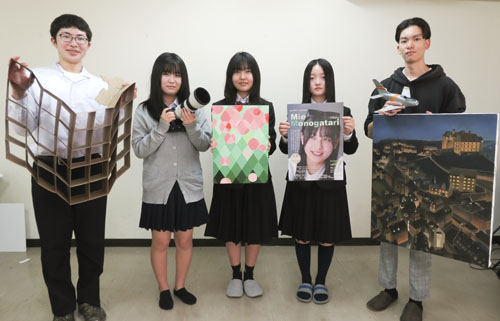 web09◎P説・高校生と美大生 三重テーマに作品展28日から