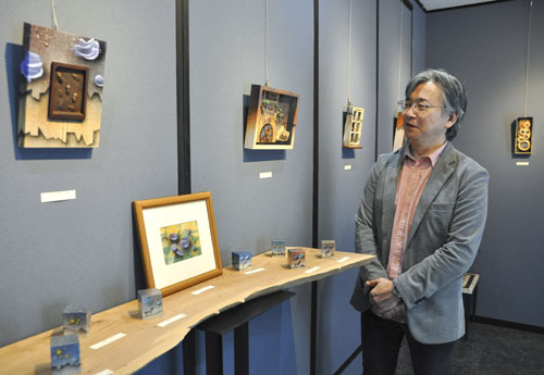 web08四日市で立体造形作家が個展 3