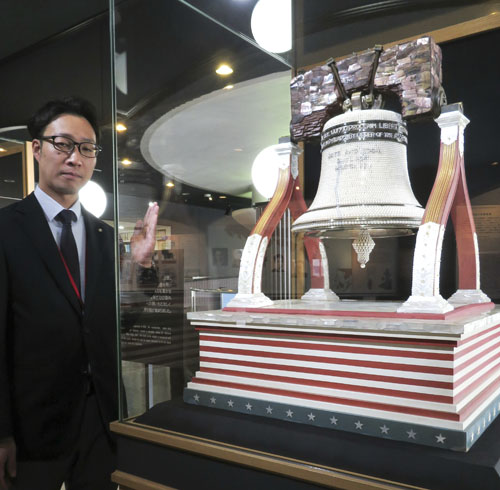 web01◎P説・自由の鐘 大阪・関西万博展示へ