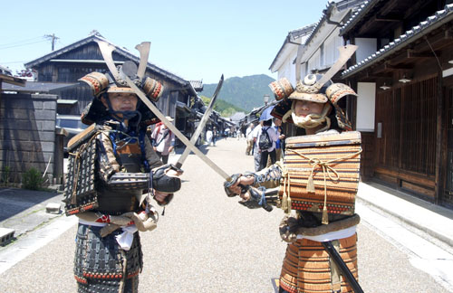 web08◎P説・鎧・兜で武将気分