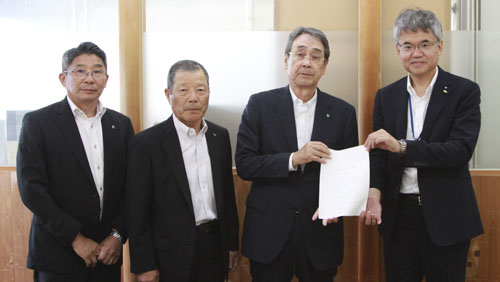 web02◎P説・21世紀のエネルギーを考える会が県に要望書提出