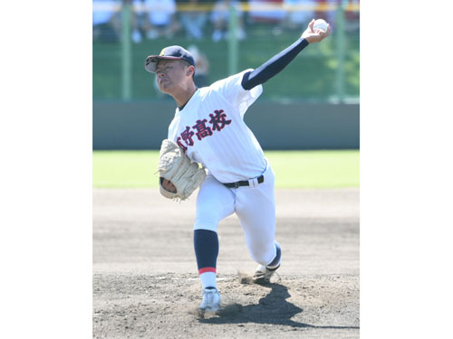 web菰野・栄田投手