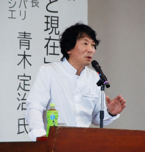 web◎P説・世界的パティシエ青木氏、亀山市文化大使に