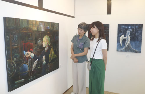 web08◎P説・桑名 絵画個展16