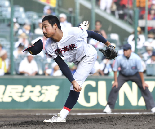 web15◎P説・甲子園、雑感用、菰野の3年生投手奥野