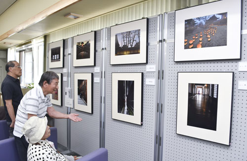 web06◎P説・百五銀行一身田支店で松村修さん写真展