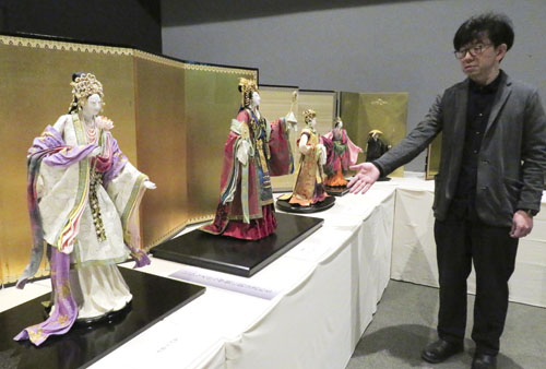 web10◎P説・和紙人形作家阿部さん遺作展
