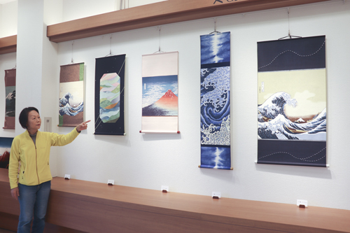 web08◎P説・桑名 「クラフト表装」の作品展