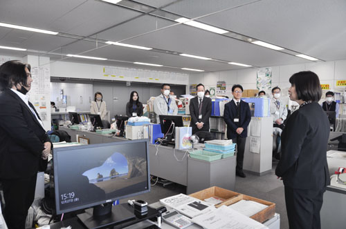web02◎P説・鈴鹿市・末松市長が仕事納めのあいさつ