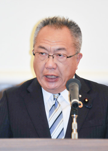 web01◎P説・中川代表を再選、公明党県本部、津で大会