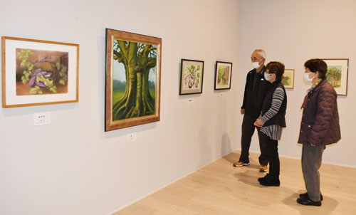 web09◎P説・久居アルスで「洋画グループ『四季』」作品展
