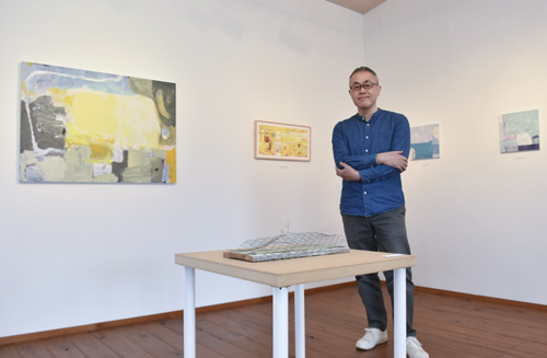 web・ギャラリーcomaで中西徹さん個展1