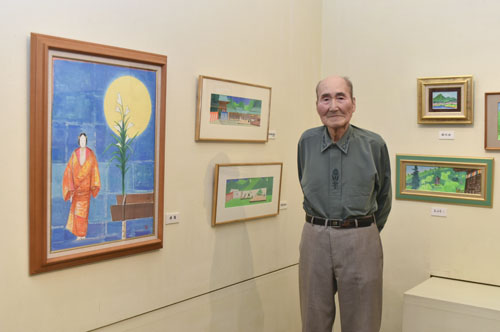web09◎P説・三重画廊で吉村純功画集出版記念展始まる