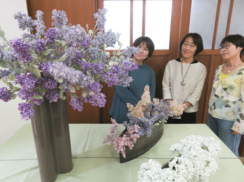 web09◎P説・布花教室「想花」作品展