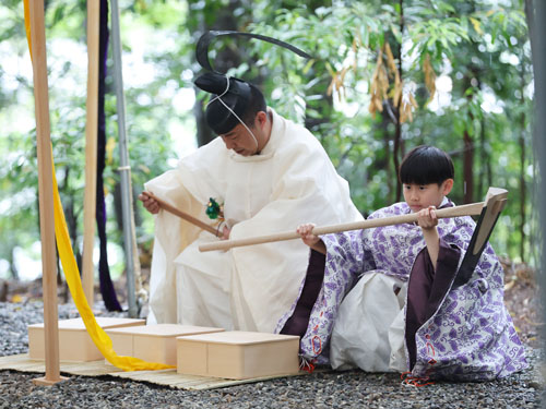 web01・伊勢神宮 山口祭鍬入れ